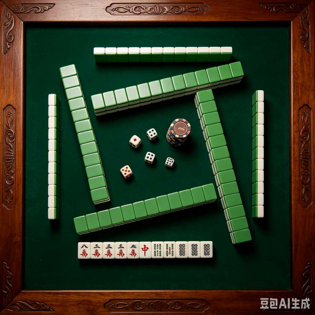 mahjong table cover mat
