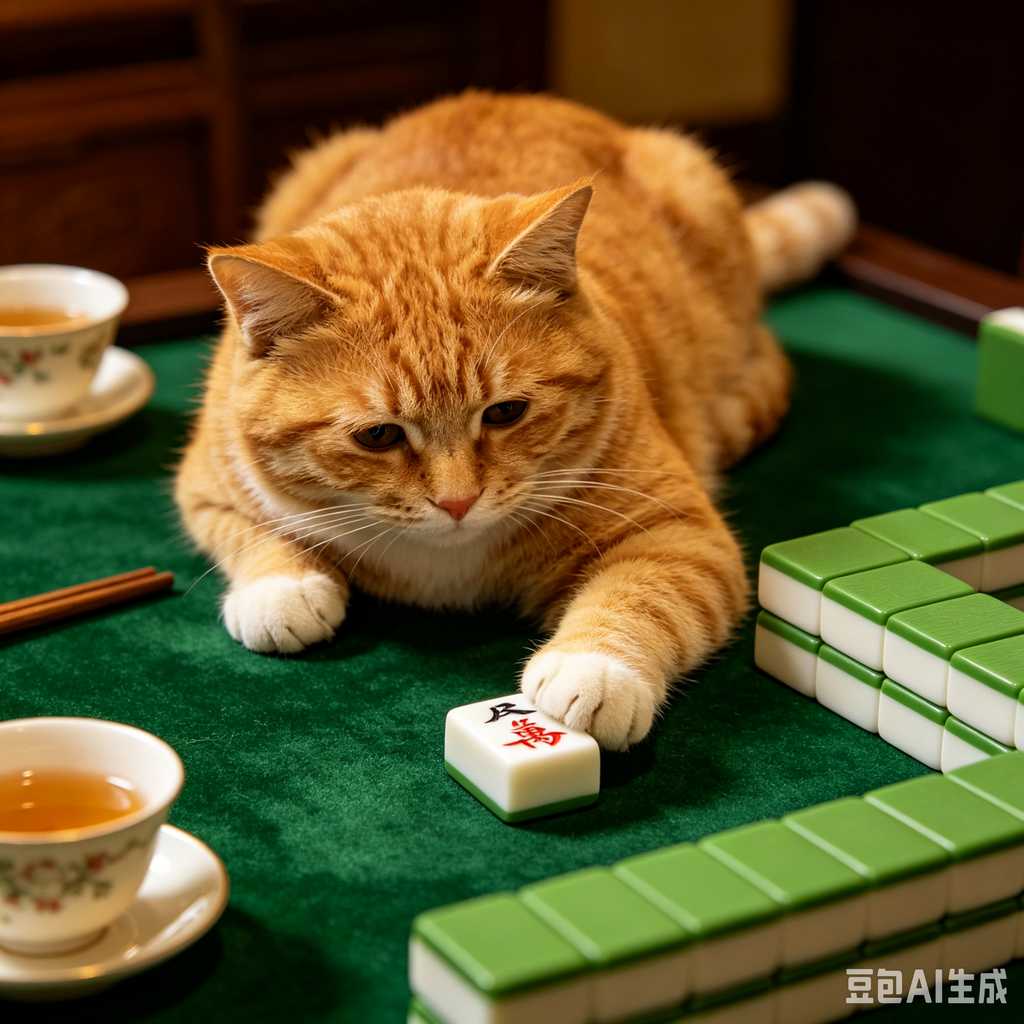 retro text mahjong tiles